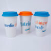 Taza chingonas de 17 onzas con tapa de silicón - Imagen 2