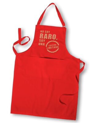 Mandil; No soy Raro soy una edición Limitada