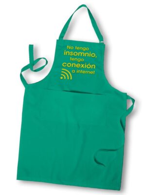 Mandil; No tengo Insomnio, tengo conexión a internet