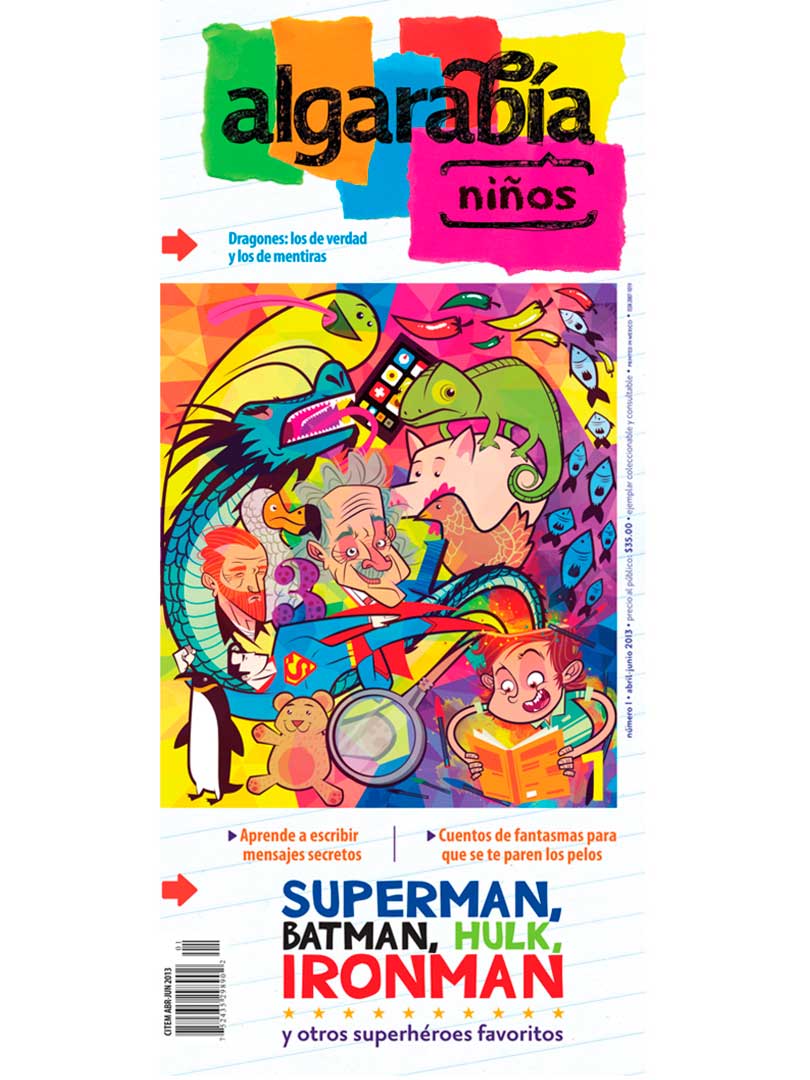 Revista Algarabía niños 1; Edición digital