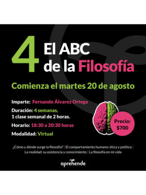 CURSO, EL ABC DE LA FILOSOFÍA