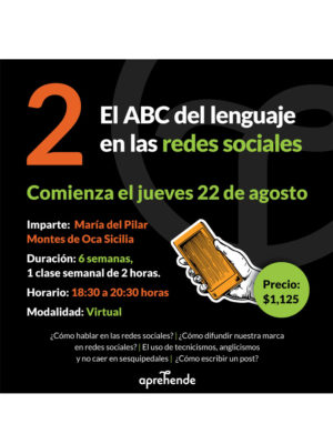 CURSO, EL ABC DEL LENGUAJE EN LAS REDES SOCIALES