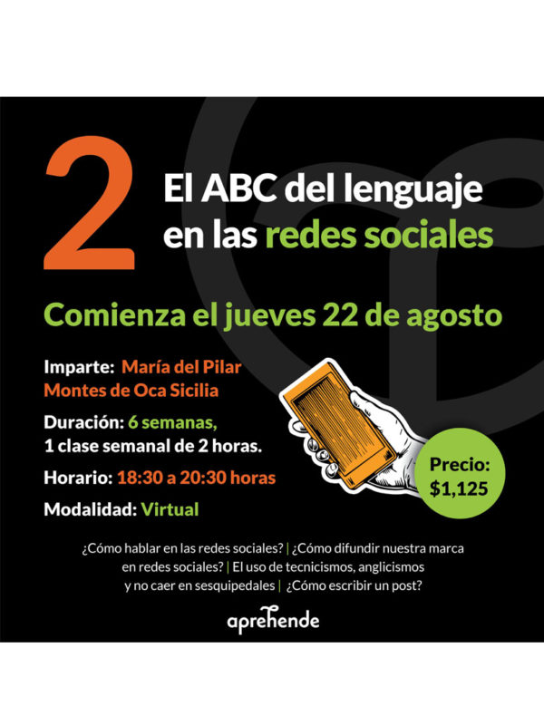 CURSO, EL ABC DEL LENGUAJE EN LAS REDES SOCIALES