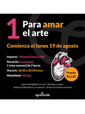 CURSO, PARA AMAR EL ARTE