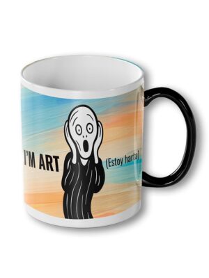 Taza: I´AM ART ( ESTOY HARTA )